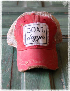 Goal Digger Trucker Hat by Dang Chicks
