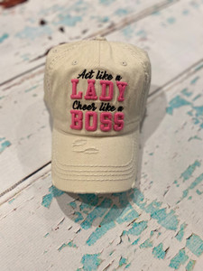Lady Boss Baseball Hat