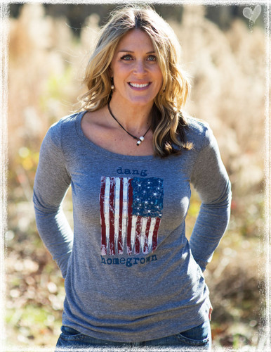 Long sleeve dang homegrown tee