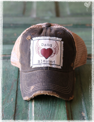 Dang Blessed Trucker Hat by Dang Chicks.