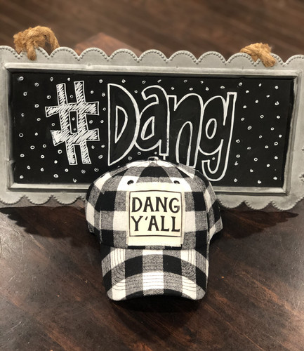 Buffalo Plaid Hat - Dang Yall