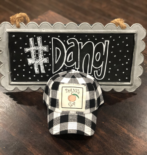Dang GA Peach - Buffalo Plaid
