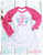 Dang Warrior raglan breast cancer walk tee shirt by Dang Chicks. For every shirt sold, Dang Chicks will give 20% back to Susan G. Komen to help fight breast cancer. #dangwarrior