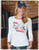 Dang Songwriter White Long Sleeve Slub Tee by Dang Chicks