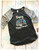 Dang Happy Camper Raglan Tee by Dang Chicks