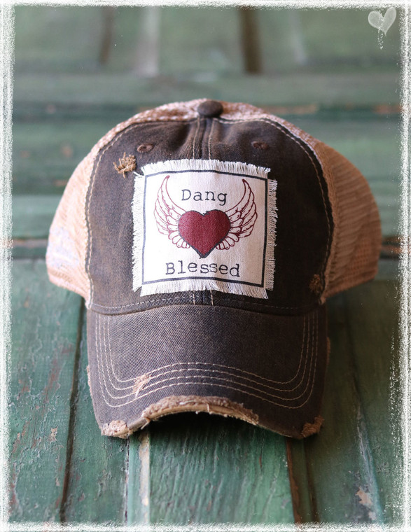Dang Blessed Trucker Hat by Dang Chicks.