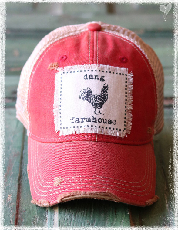 Dang Farmhouse Trucker Hat by Dang Chicks.