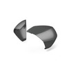 Genuine Yamaha 34L & 45L Top Case Box Plate Set - Matte Grey/Lunar Grey