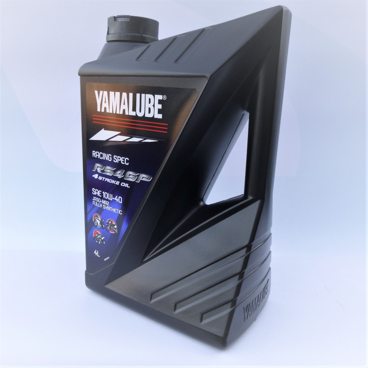 Yamalube Fully Synthetic RS4GP Racing Motorcycle Oil 4L can