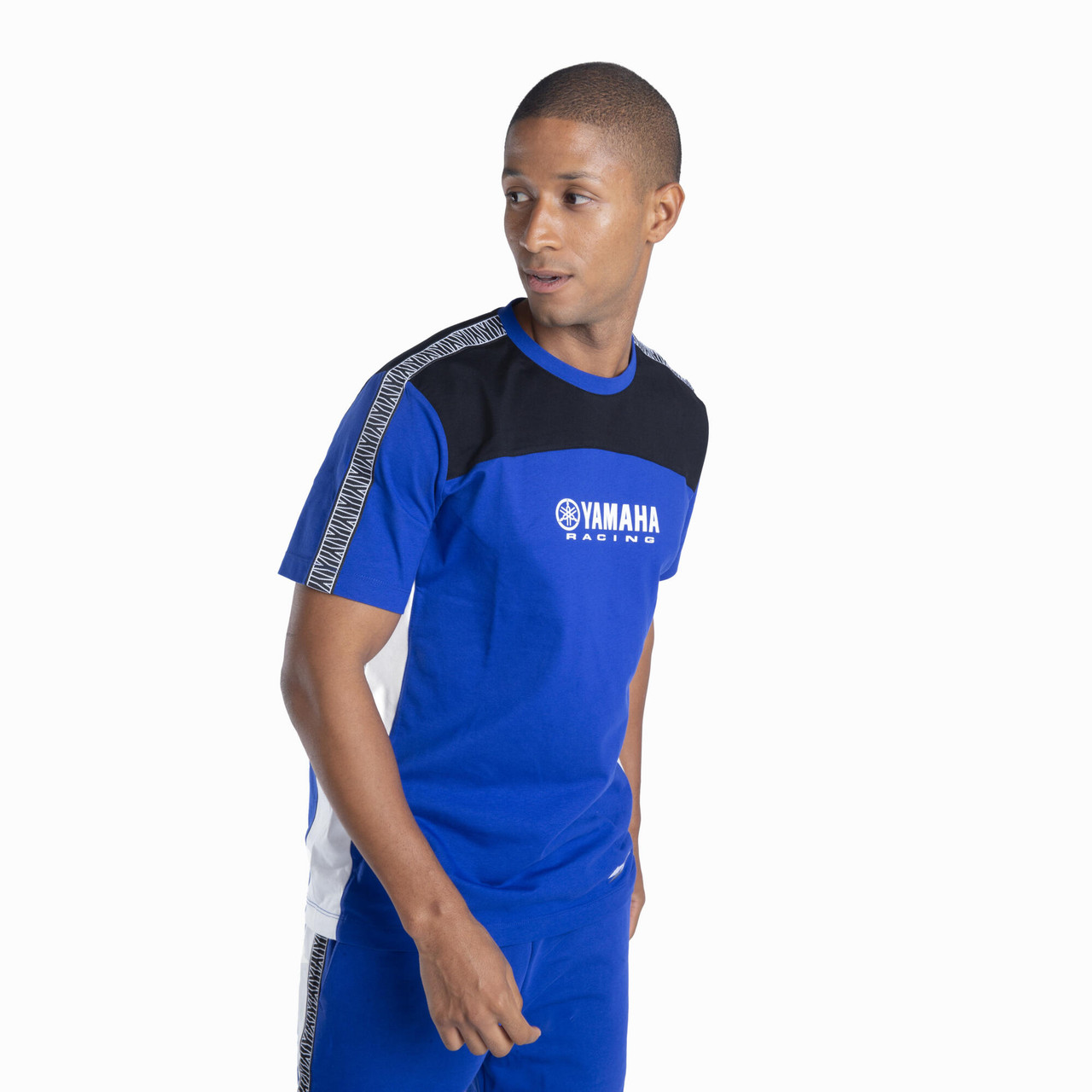 Genuine Yamaha Paddock Blue Men's Kan Short-Sleeve T-Shirt for