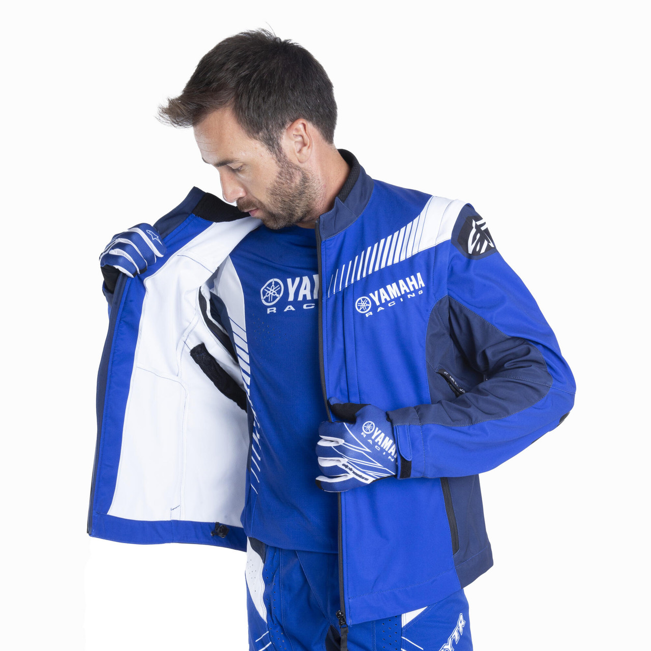 Genuine Yamaha MX Men's 'Snake' Motocross Jacket & Bodywarmer for