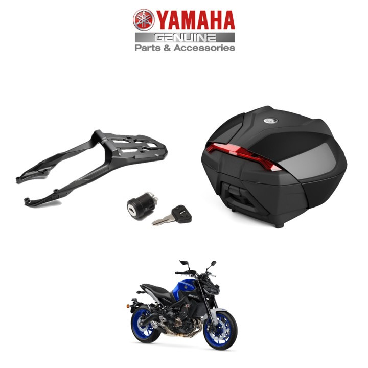 バッグ mt Genuine Yamaha MT-09 & SP <2020 34l Top Box/Top Case Luggage Kit