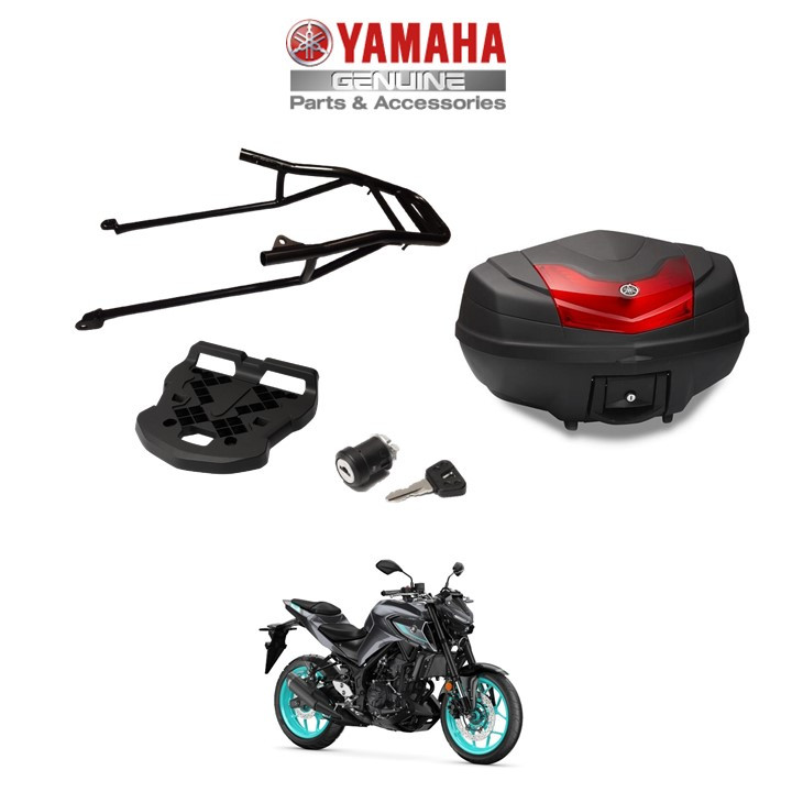 Genuine Yamaha MT-03 50l Top Box Luggage Kit Incl. Lock Set