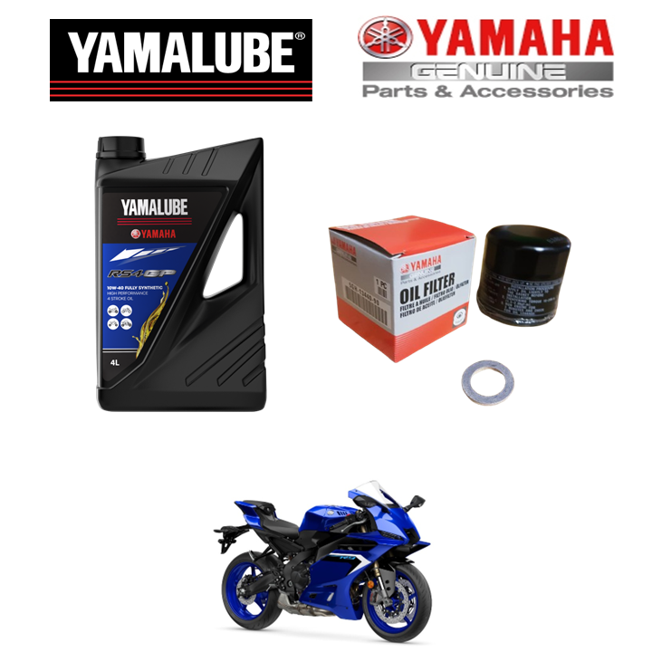 YAMALUBE RS4GP 10W-40 4Lセット YAMAHA純正 ヤマルーブ RS4GP 4L×6缶 ワンケース【24L】 化学合成油