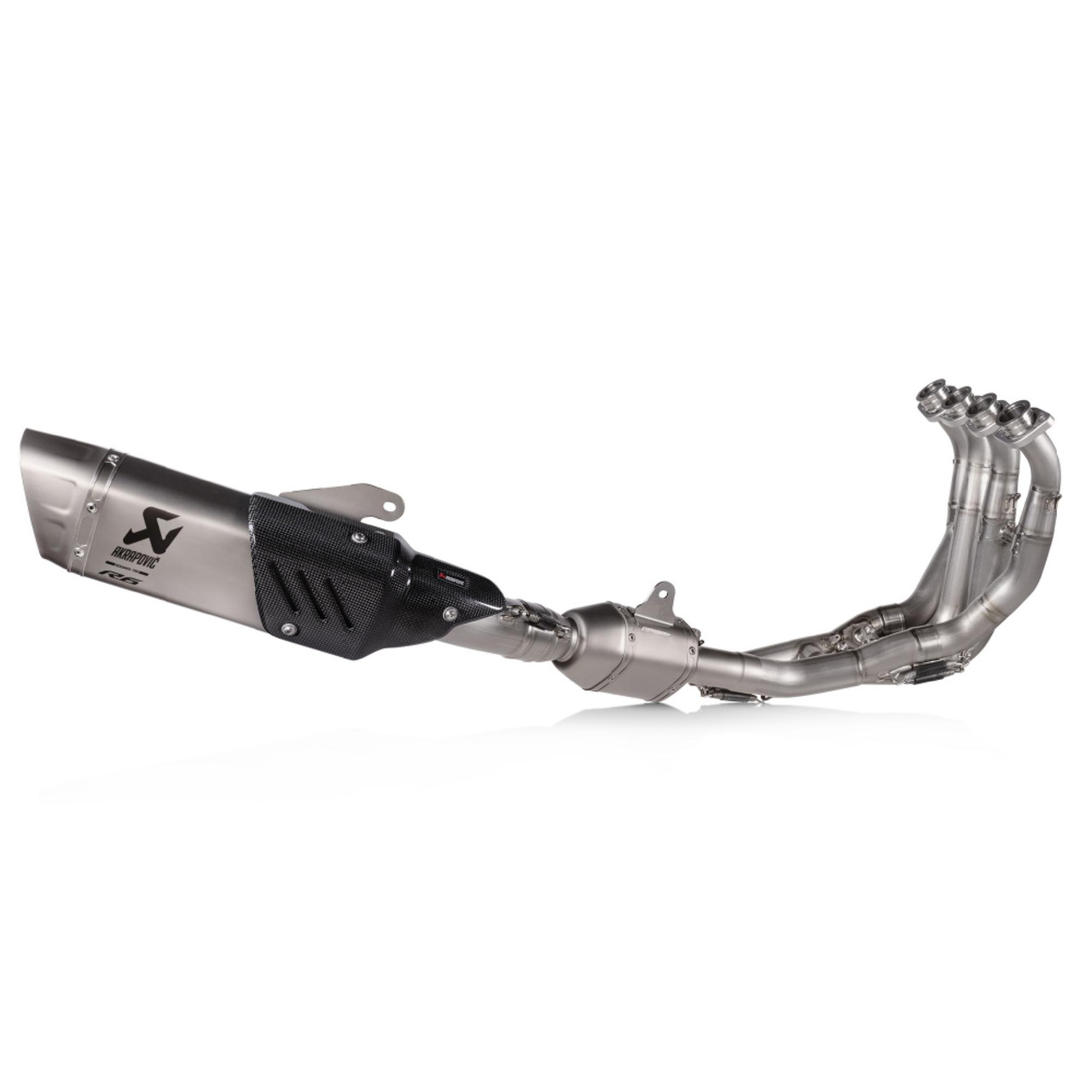 Akrapovic Full Race System Stainless Steel Mid Muffler For Yamaha