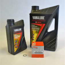 Yamalube 5l Fully Synthetic Oil Service Kit -Yamaha YZF R1 & R1M 2015 on- & MT-10