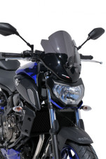 ERMAX Yamaha MT-07 Touring Screen - Dark Smoke 2018 - 2020 ERMAX Yamaha MT-07 Touring Screen - Dark Smoke 2018 - 2020