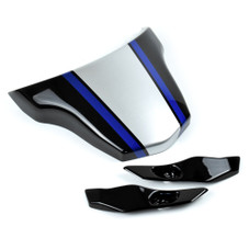Pyramid Seat Cowl Silver/Blue/Black - MT-09 SP 2021  Pyramid Seat Cowl Silver/Blue/Black - MT-09 SP 2021