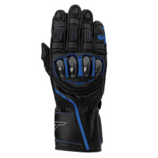 RST S-1 CE Men's Leather Motorcycle Gloves - Black/Grey/Neon Blue RST S-1 CE Men's Leather Motorcycle Gloves - Black/Grey/Neon Blue