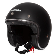 Spada Classic Open-Face Motorcycle Helmet - Matt Black Spada Classic Open-Face Motorcycle Helmet - Matt Black