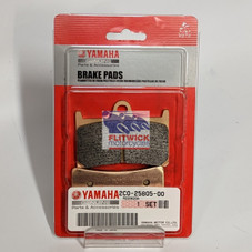 Genuine Yamaha MT-10, YZF-R6, & YZF-R1M Front Brake Pad Pair Set - 2C0-25805-00 Genuine Yamaha MT-10, YZF-R6, & YZF-R1M Front Brake Pad Pair Set - 2C0-25805-00