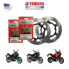Genuine Yamaha Front Brake Discs & Pads Set -MT-07, Tracer 7 & XSR700 