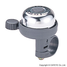 Cateye PB600 Super Mini Bell For E-Bikes & Bicycles - Silver Cateye PB600 Super Mini Bell For E-Bikes & Bicycles - Silver