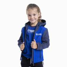 Genuine Yamaha 2024 Paddock Blue Kid's Sevil Jacket Genuine Yamaha 2024 Paddock Blue Kid's Sevil Jacket