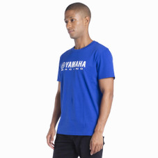 Genuine Yamaha 2024 Paddock Blue Cork Men's T-Shirt Genuine Yamaha 2024 Paddock Blue Cork Men's T-Shirt