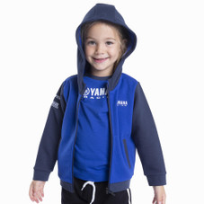 Genuine Yamaha Paddock Blue Kids' Bilbao Hoodie Genuine Yamaha Paddock Blue Kids' Bilbao Hoodie