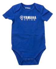 Genuine Yamaha Paddock Blue Dessie Baby Bodysuit Genuine Yamaha Paddock Blue Dessie Baby Bodysuit