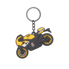 Genuine Yamaha XSR900GP Yellow & Black Keyring