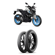 Yamaha MT-125 (2020 Onwards) OEM Tyres Michelin Pilot Street - Front/Rear/Pair Deals