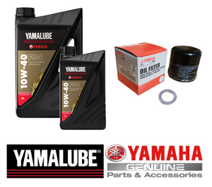 Yamalube 5l Fully Synthetic Oil Service Kit -Yamaha YZF R1 & R1M 2015 on- & MT-10 & SP