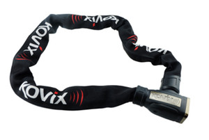 Kovix Link Chain with Integral Alarm Lock 8mm x 1200- KCL8-120