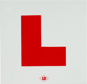 Motorcycle Stick-On L-Plate