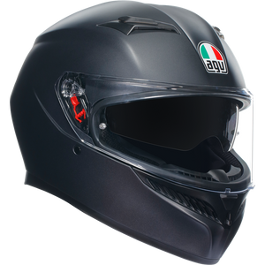 AGV K3 Motorcycle Helmet Full Face - Matte Black ECE 22.06