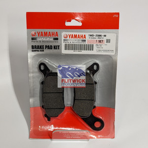 Genuine Yamaha MT-03 2016-22 & YZF-R3 2015-23 Rear Brake Pad Pair Set - 1WD-25806-00
