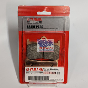 Genuine MT-09 & SP, XSR900, R7, Tracer 900/9 & GT Front Brake Pad Pair Set - 5SL-25805-00