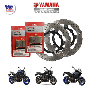 Genuine Yamaha Front Brake Discs & Pads Set -MT-07, Tracer 7 & XSR700