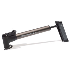Blackburn Airstik Anyvalve Pewter Mini-Pump For E-Bikes & Bicycles