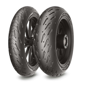 Michelin Road 5 Motorcycle Tyres - Front, Rear, & Pair Deals