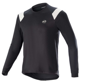 Alpinestars Escape Men's Long-Sleeve Cycling/E-Bike Jersey - Black