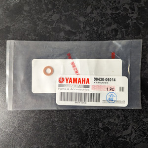Genuine Yamaha Radiator Coolant Washer Gasket 904300601400