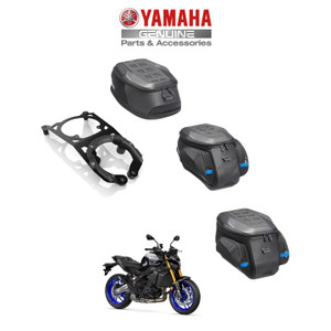 Genuine Yamaha MT-09 & SP 2017-2023 8l/14l/18l Tank Bag & Ring Soft Luggage Kit