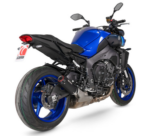 Scorpion MT-10 2022 Onwards Red Power Slip-on Black Ceramic Coated Sleeve PYA126BCER