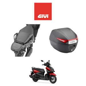 Givi/Kappa 30l Monolock Top Box Kit For Yamaha RayZR
