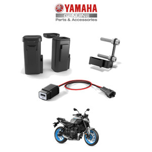 Genuine Yamaha USB Plug Outlet & Mount for MT-07 2025 Onwards
