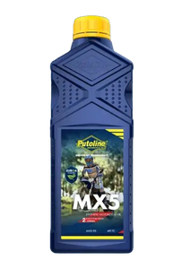 Putoline MX5 2-Stroke Motorcycle Oil 1l
