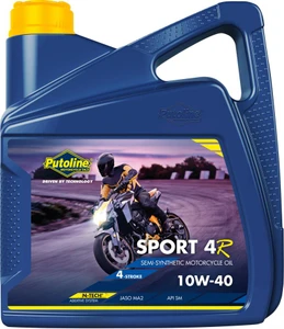 Putoline Sport 4R 10W-40 Semi-Synthetic 4 Stroke Motorcycle Engine Oil 4l